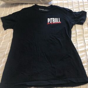 Pitbull concert Black T-Shirt